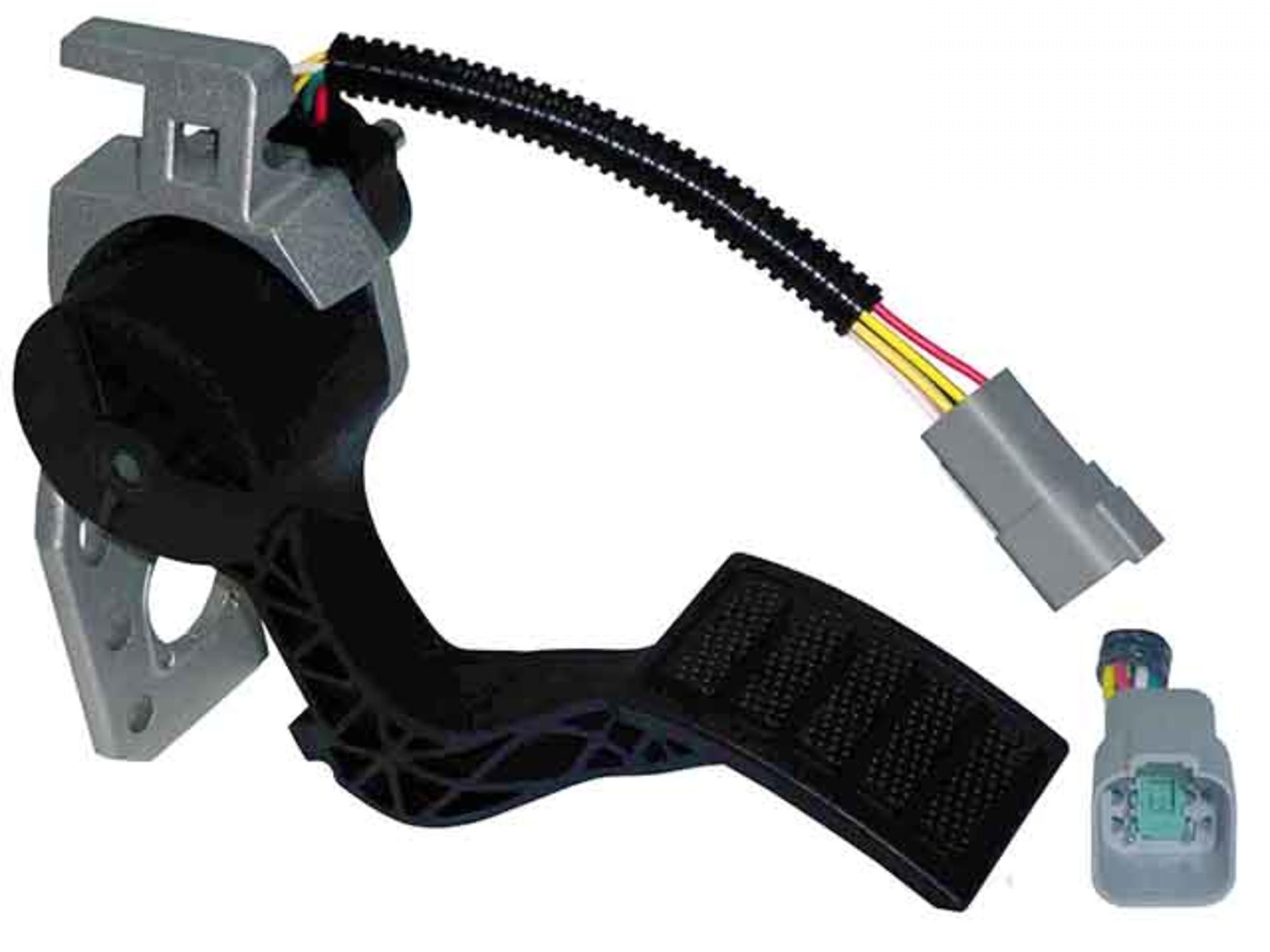 PEDAL ACEL.C/CHICOTE CINZA 5 PINOS REDON - 82627975