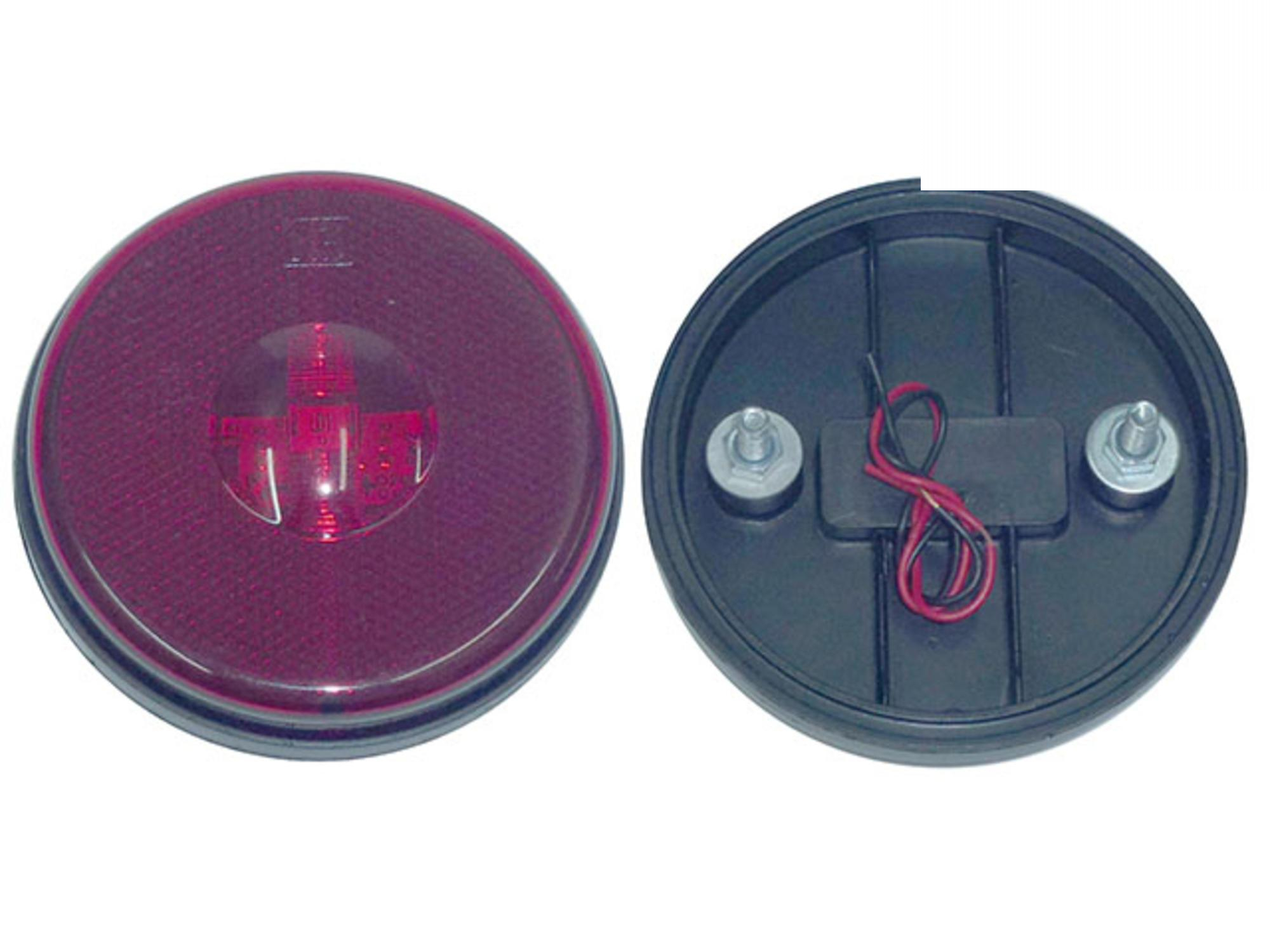 LANTERNA LATERAL LED (VERMELHA) S/SUPORT - 210102016