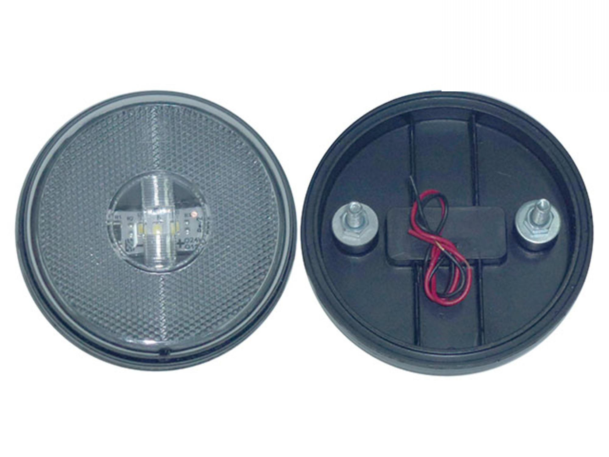 LANTERNA LATERAL LED (CRISTAL)S/SUPORTE - 210102016