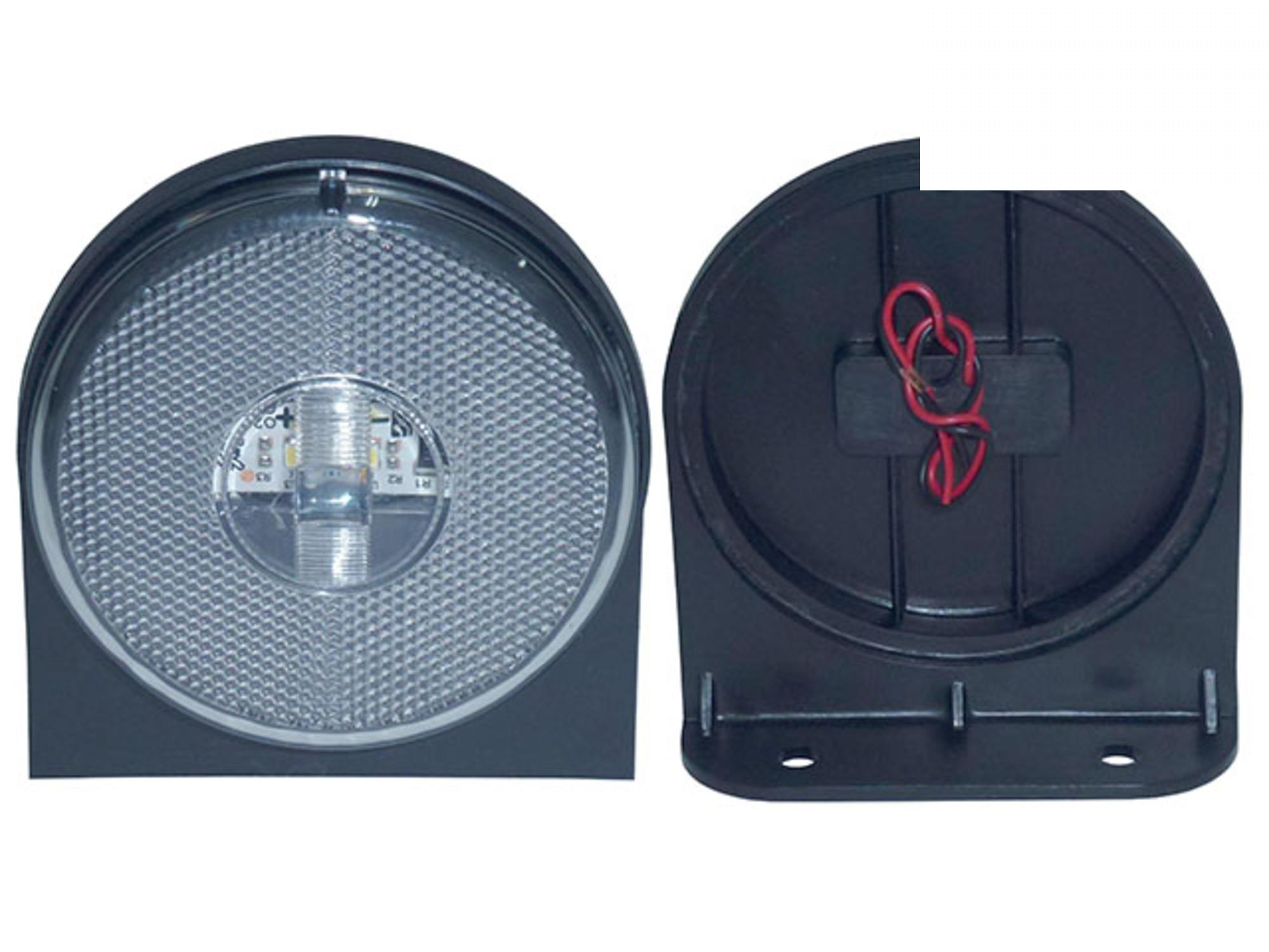 LANTERNA LATERAL LED (CRISTAL)C/SUPORTE - 210102016