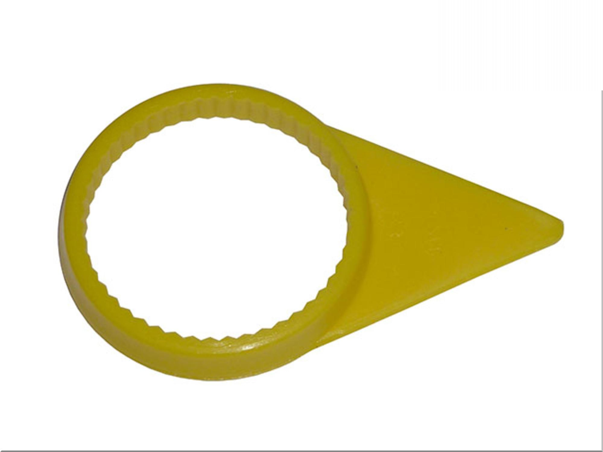 VERIFICADOR PORCA RODA CH33 AMARELO - 514019