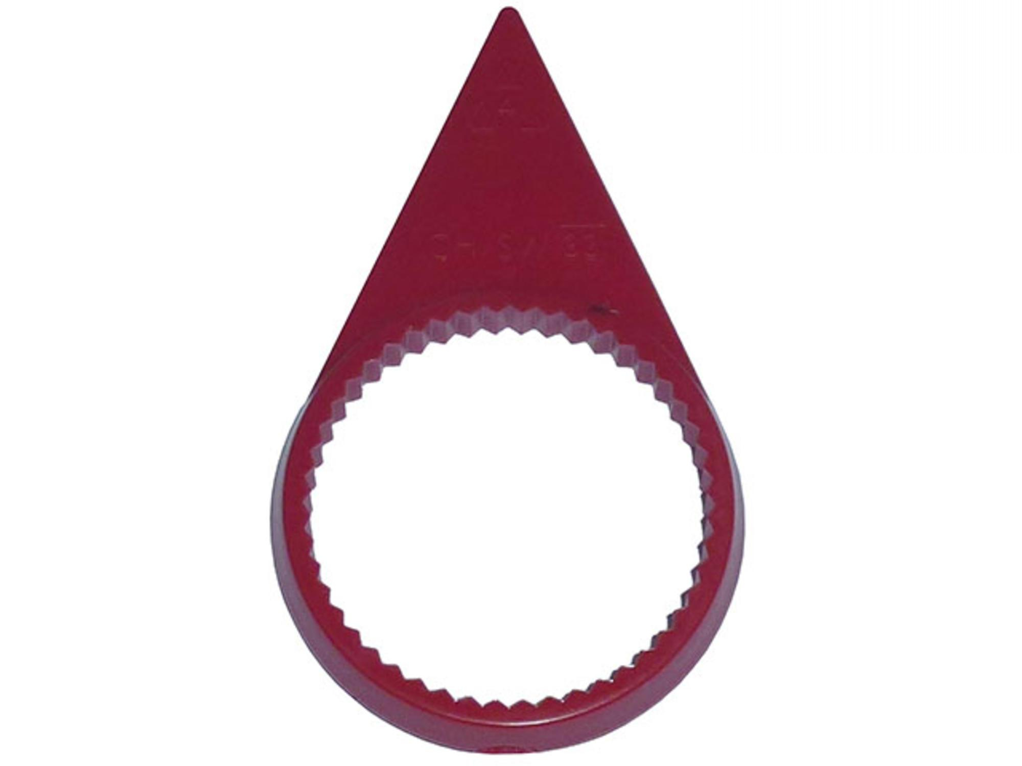 VERIFICADOR PORCA RODA CH33 VERMELHO - 514051