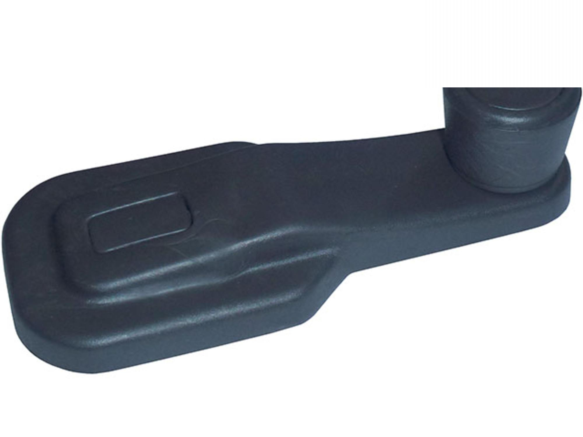 MANIVELA VIDRO C/ESTRIAS PRETA/GRAFITE - 8128482