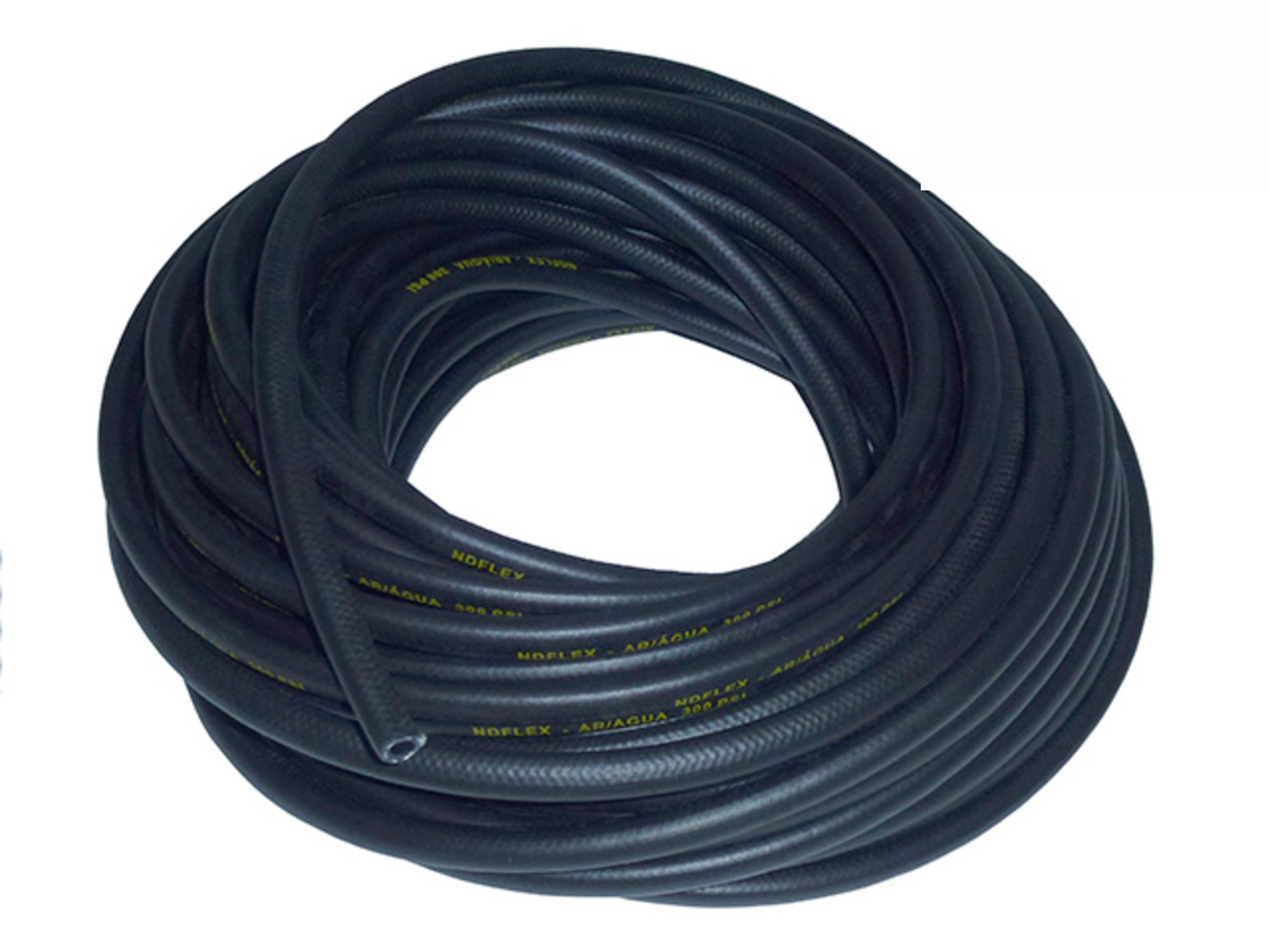 MANGUEIRA AGUA/AR 1/4 METRO - ROLO 25 MT - 515084