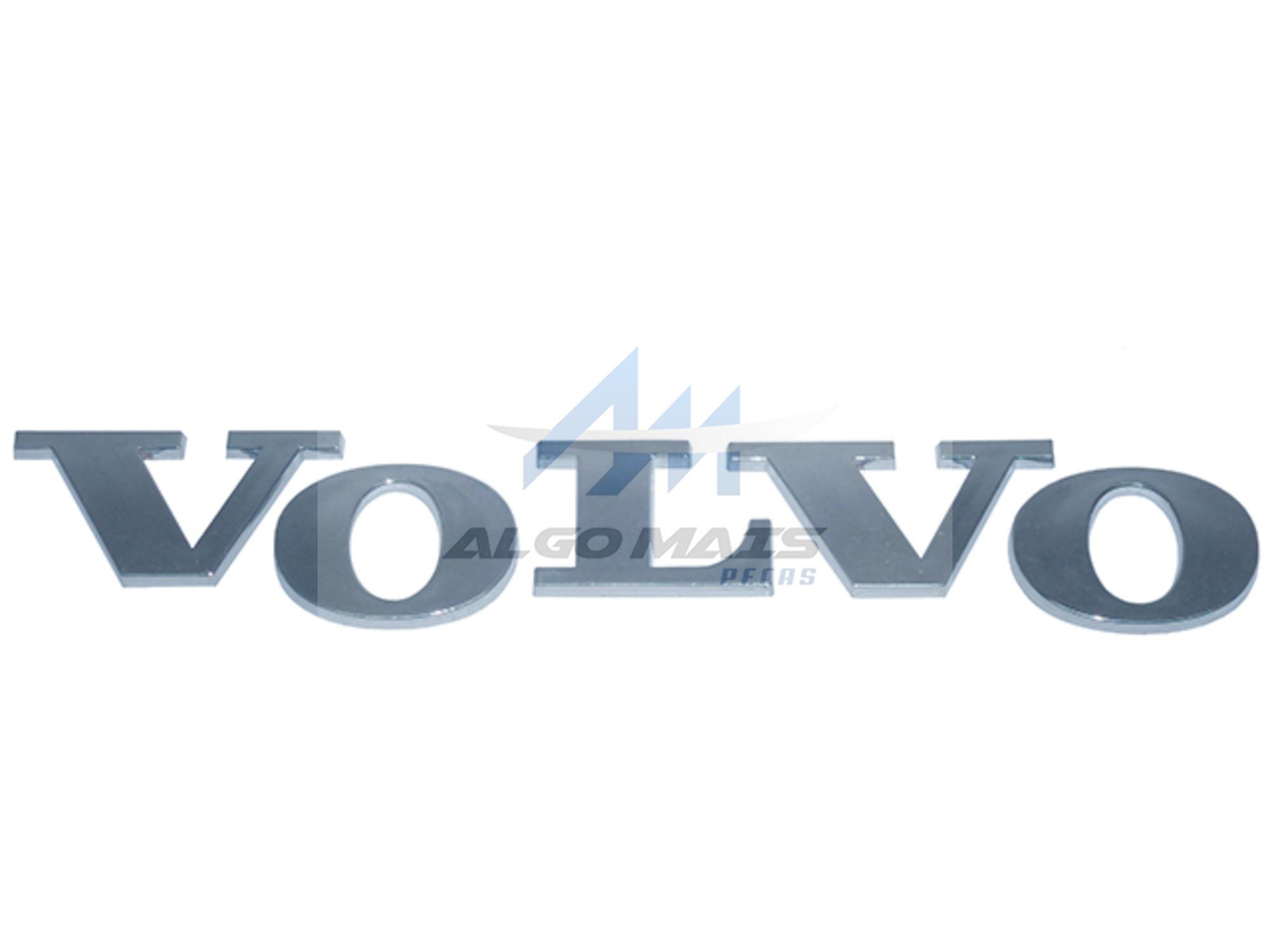 LETREIRO VOLVO INJETADO E CROMADO - 21409437