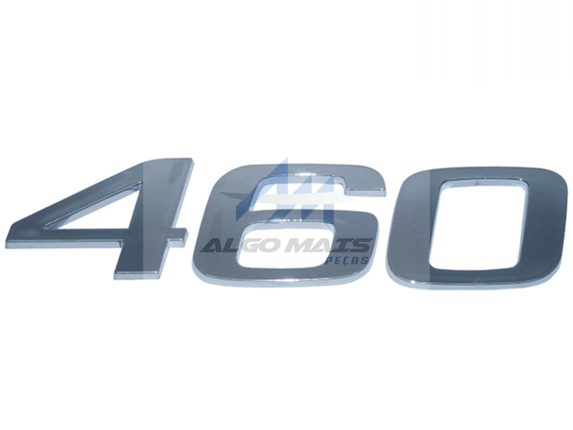 LETREIRO 460 INJETADO E CROMADO - 21443185