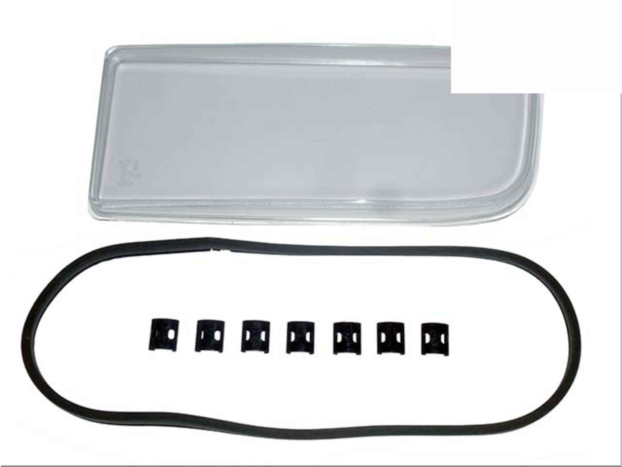 VIDRO FAROL ESQUERDO AXOR - 8264210