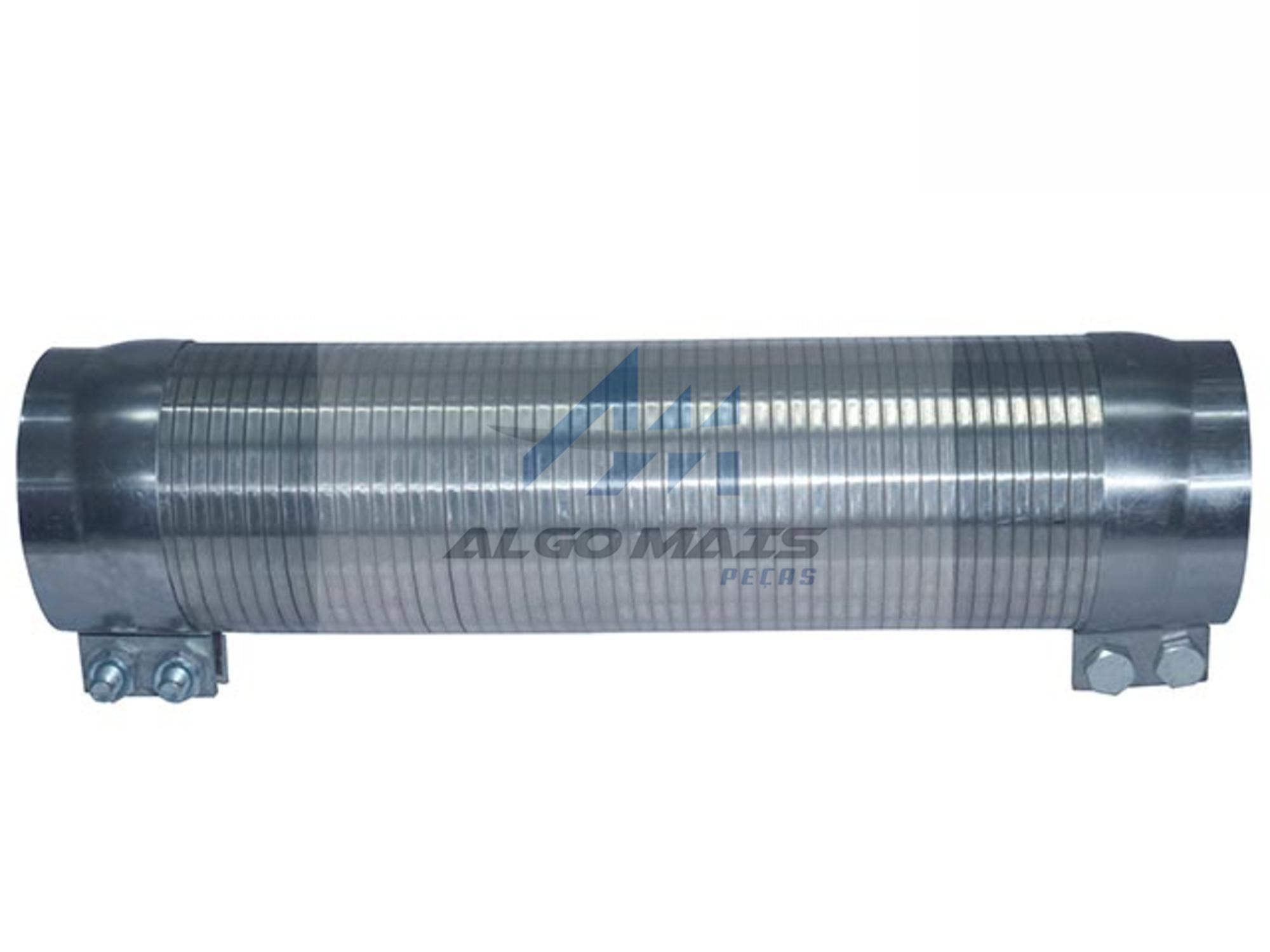 TUBO FLEX.ESCAPE INOX 100X350MM C/ABRAC. - 3824900165