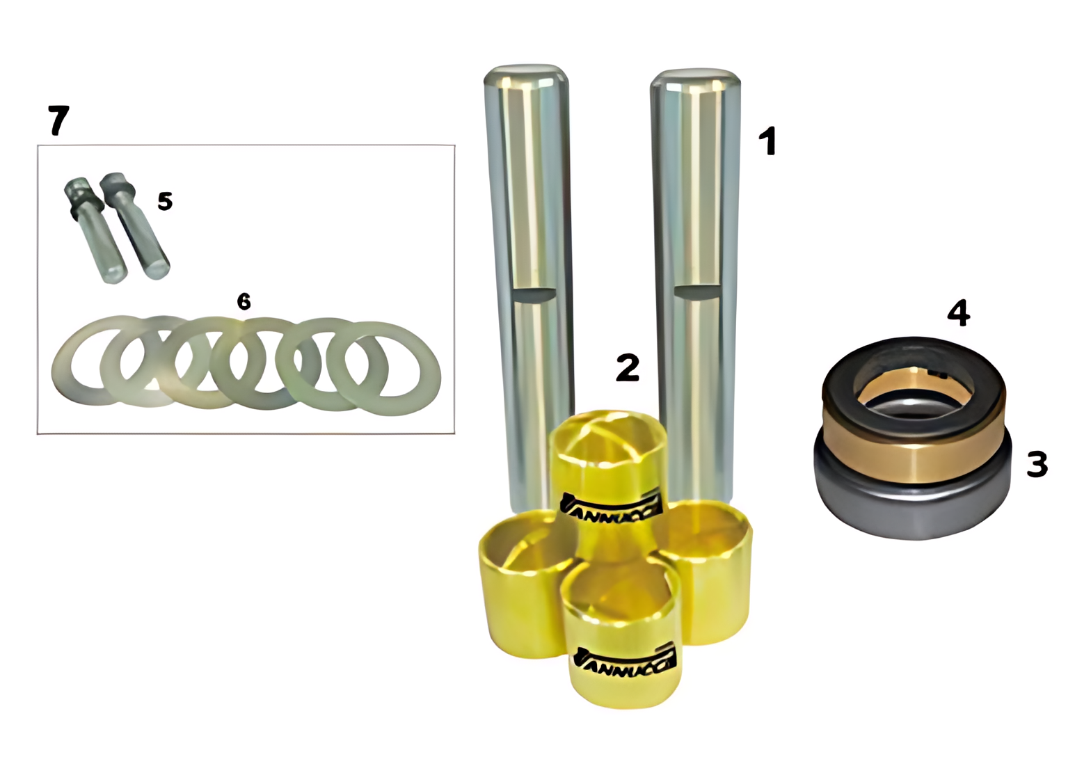 JOGO EMBUCHAMENTO 0.10 C/ CHIME 35.02MM - VA022A/010