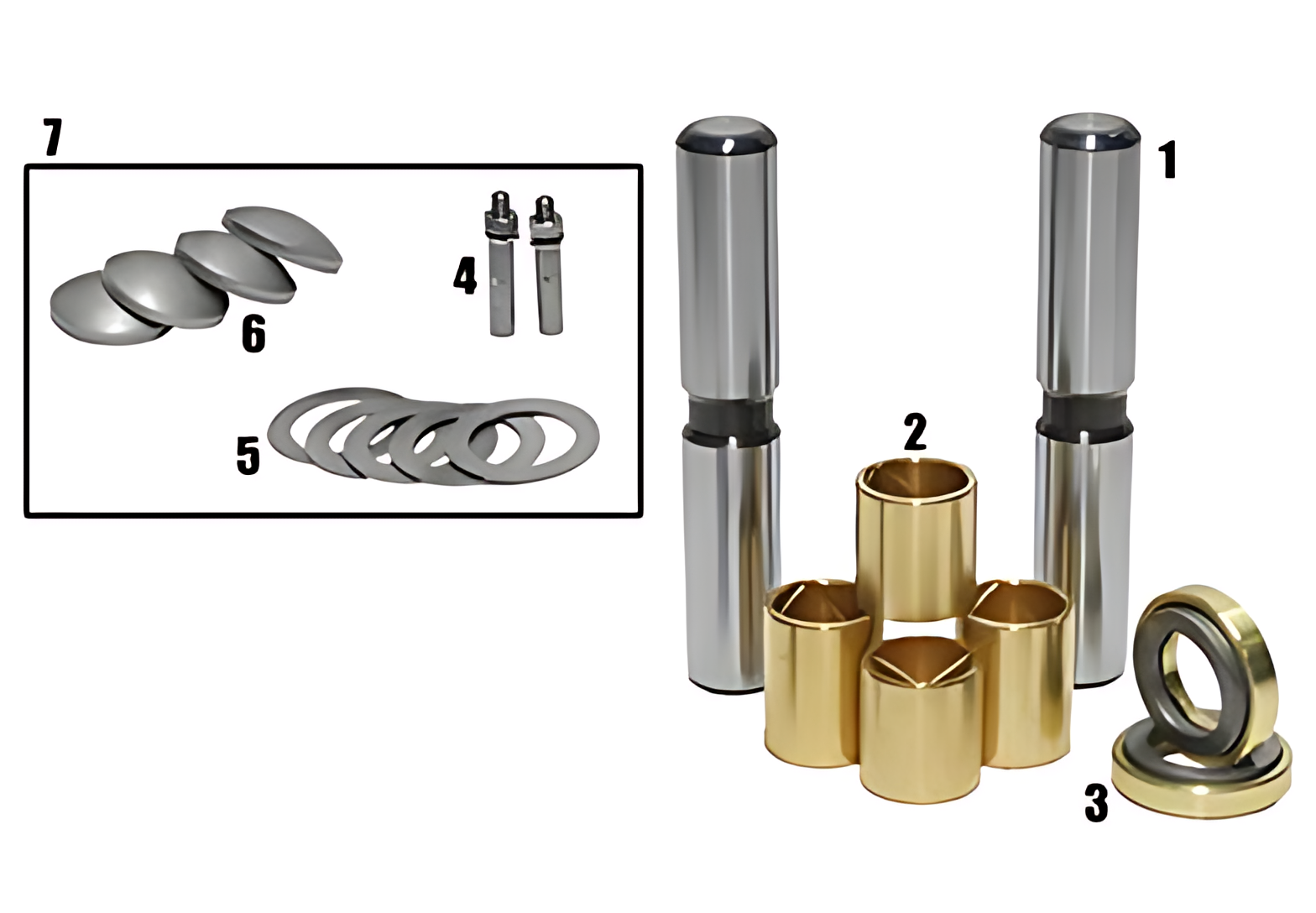 JOGO EMBUCHAMENTO 0.10 C/ CHIME 26.10MM - 3103300319A/010