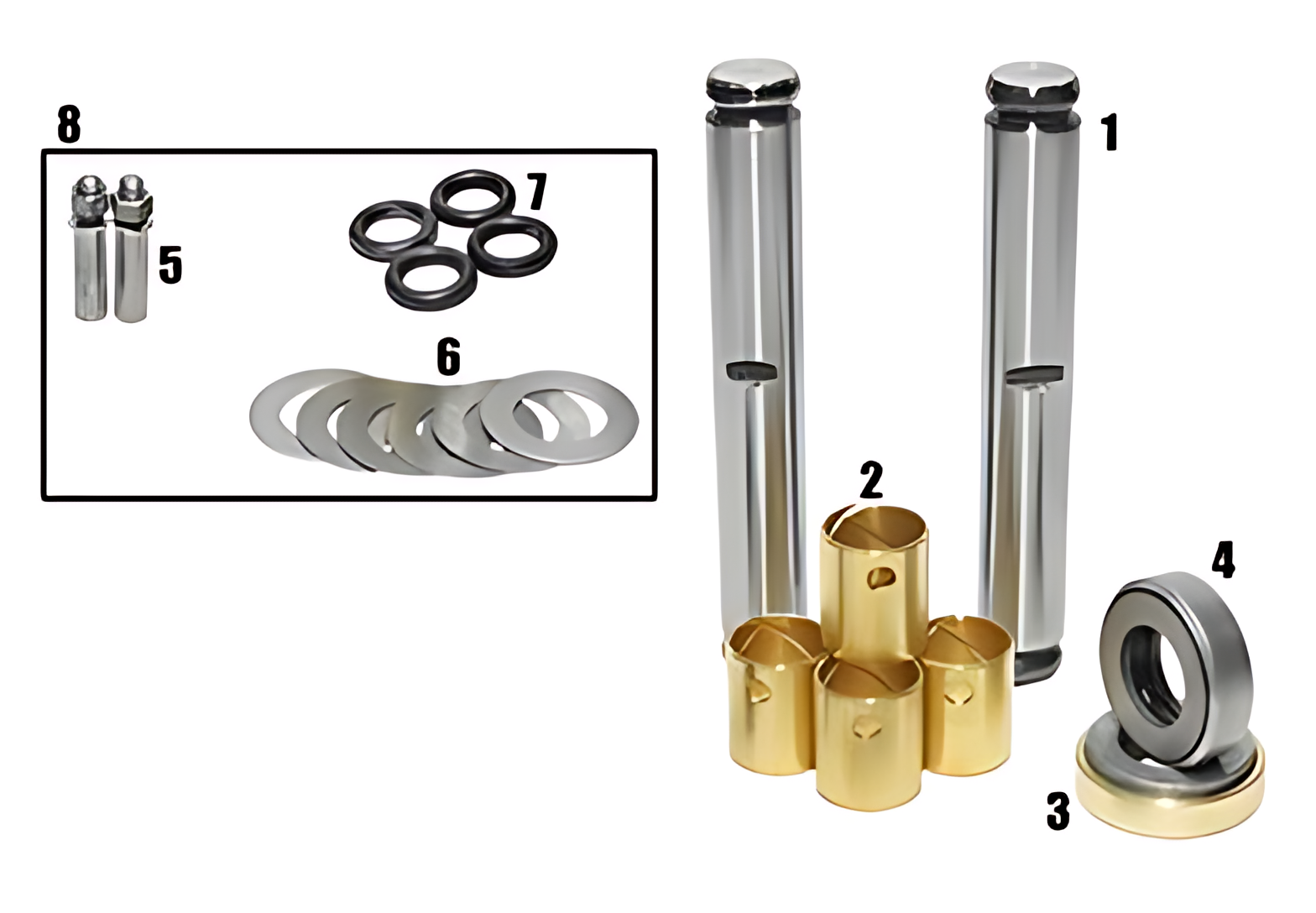 JOGO EMBUCHAMENTO 0.50 C/ ROLAMENTO 29.15MM - 02986585/050