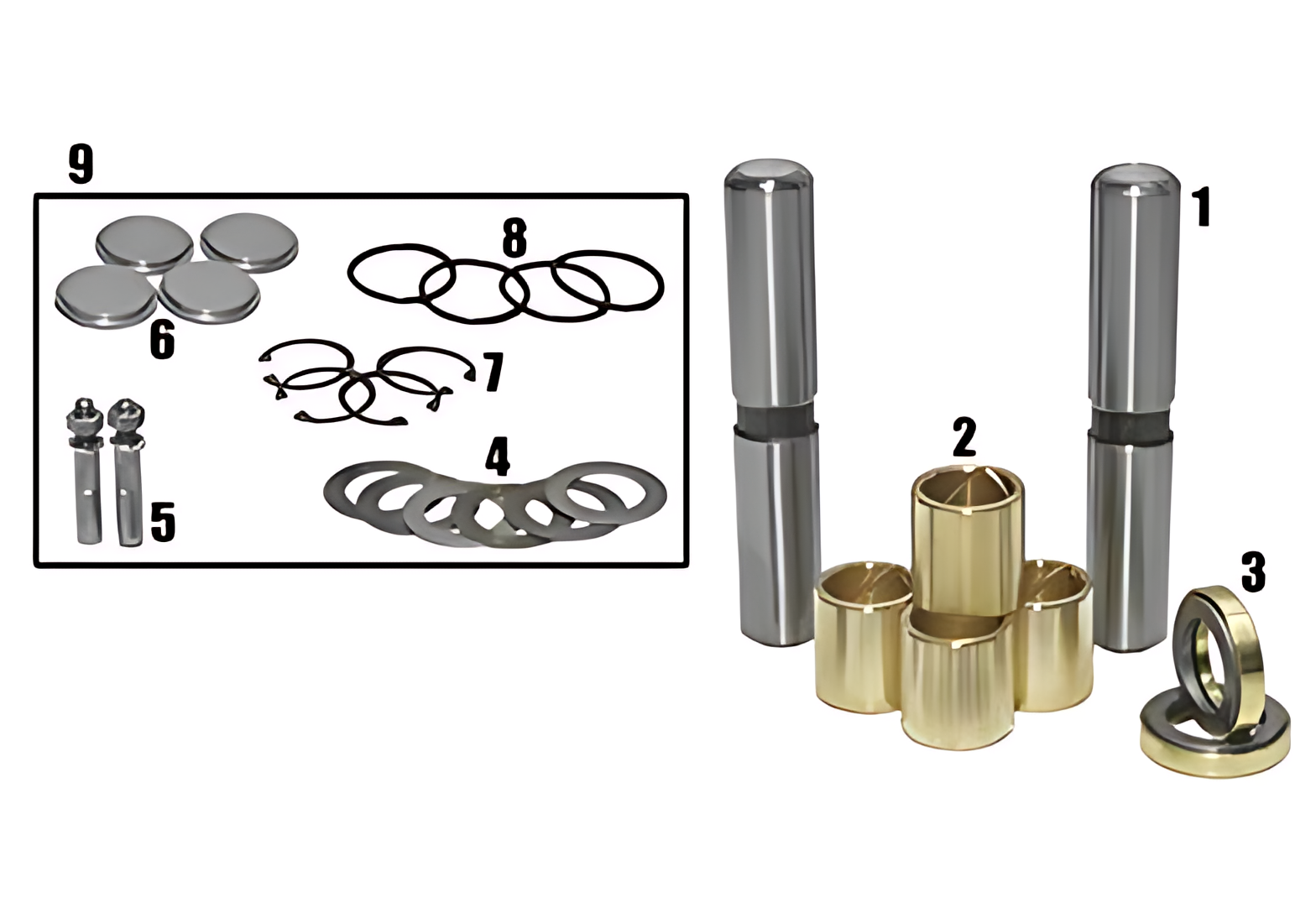 JOGO EMBUCHAMENTO 0.10 C/ CHIME 27.10MM - VA068A/010