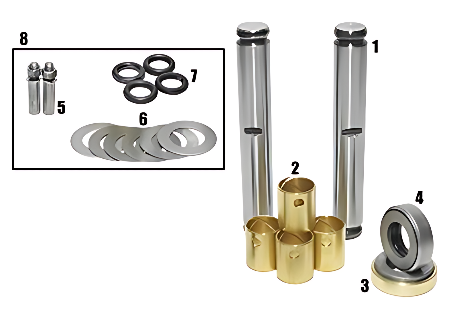 JOGO EMBUCHAMENTO 0.30 C/ ROLAMENTO 28.95MM - B7T3111A/030