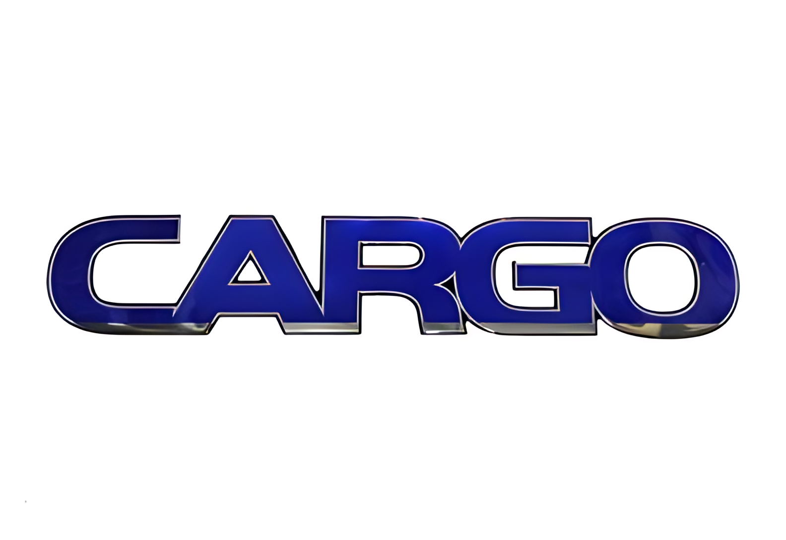 EMBLEMA CARGO RESINADO GRANDE CAPO AZUL 51X9CM - 2C4516605XA