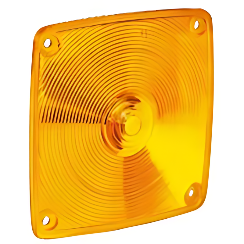 LENTE LANTERNA DIANTEIRA CARA PRETA AMARELA - 3318227020