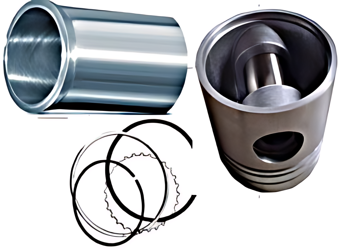 KIT MOTOR CAMISA PISTAO ANEIS PINO TRAVA 97MM 3 CANALETAS - K1299