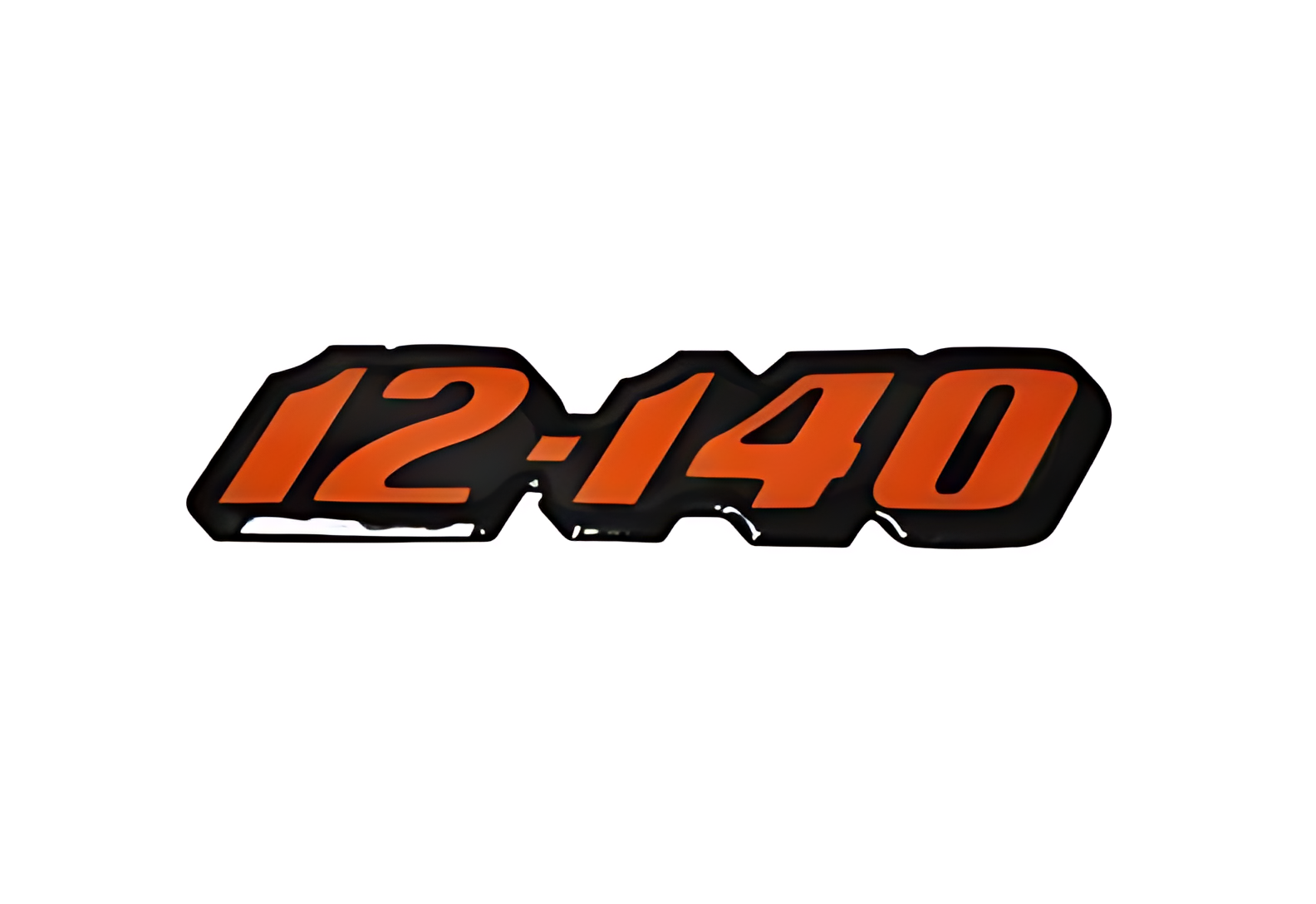 EMBLEMA LATERAL 12140 LARANJA - 2RG853687A