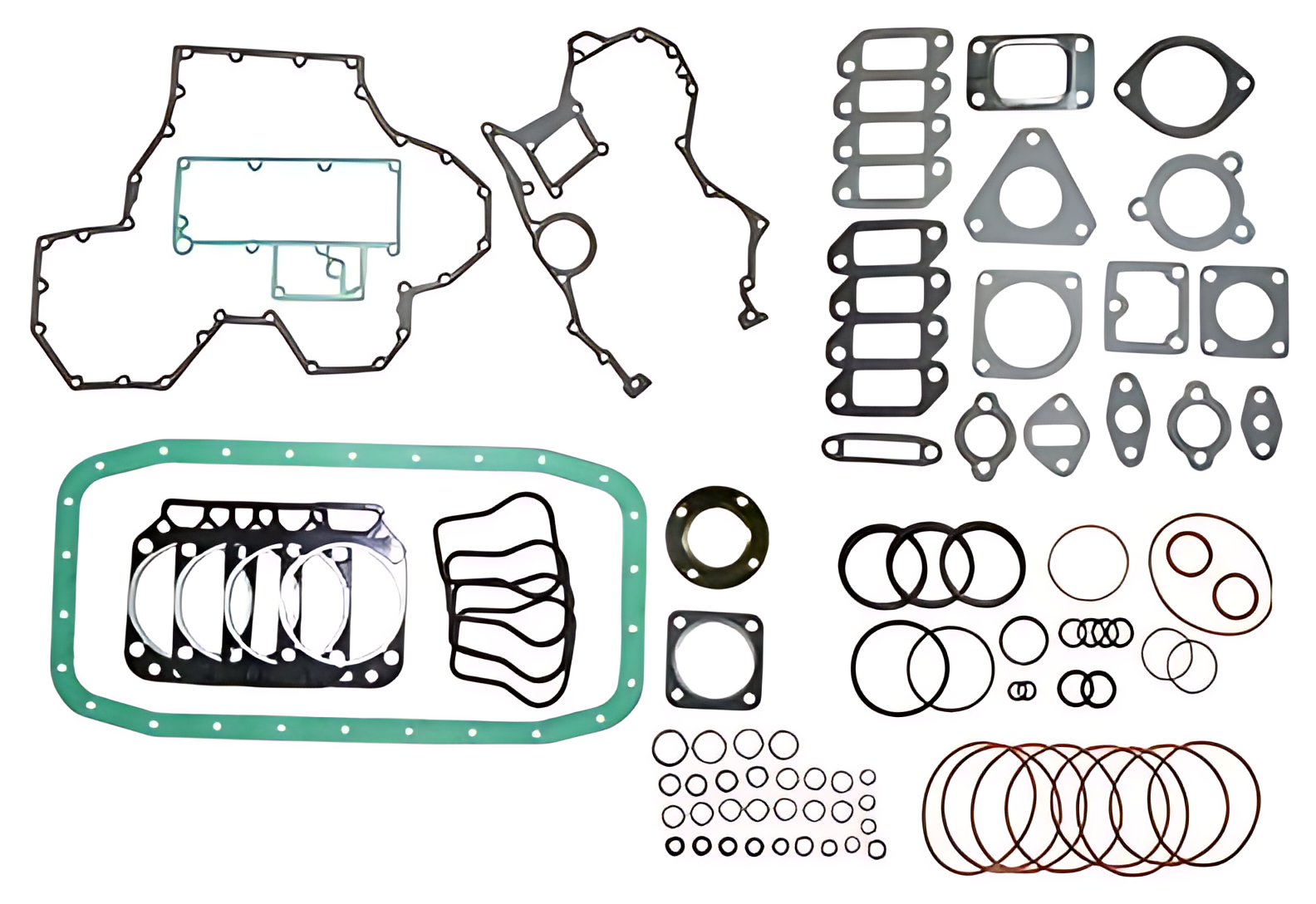 JG JUNTAS MOTOR  4 CIL S/ JTA CABEC C/ RET - 2RD198005A