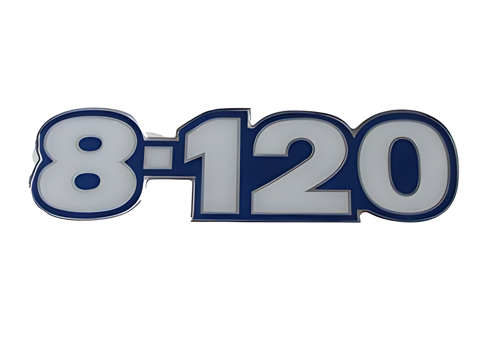 EMBLEMA COLANTE LATERAL 8120 SERIE AZUL - 2VC853687A