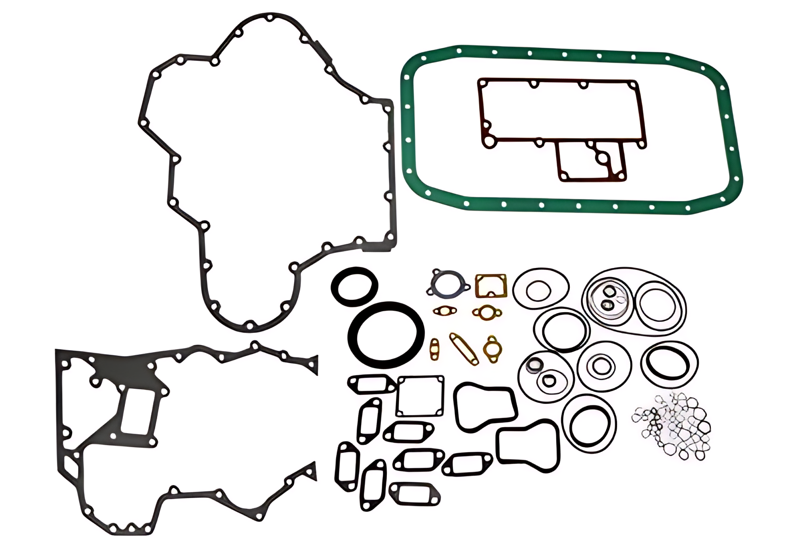 JG JUNTA INFERIOR COMPLETO C/ RETENTORES MWM X12  04 CIL - 2R0198011C