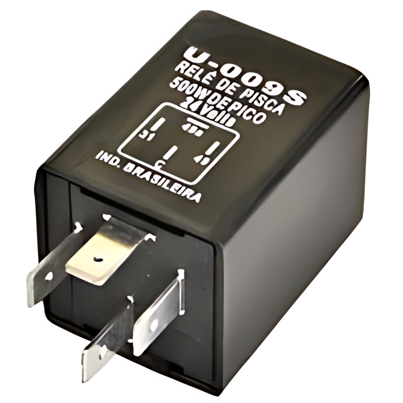 RELE PISCA ALTA POTENCIA, INDICADOR DIRECAO, 24V, 500W - 3885447232