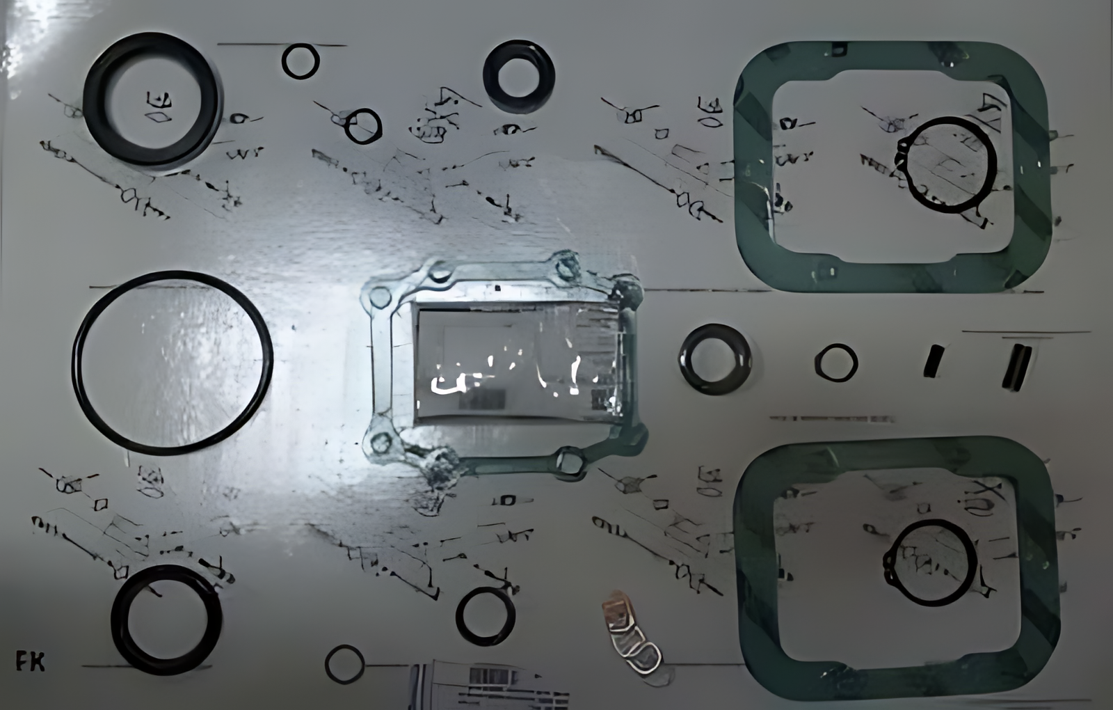 JOGO JUNTA COMPLETO CAMBIO - 1307298802