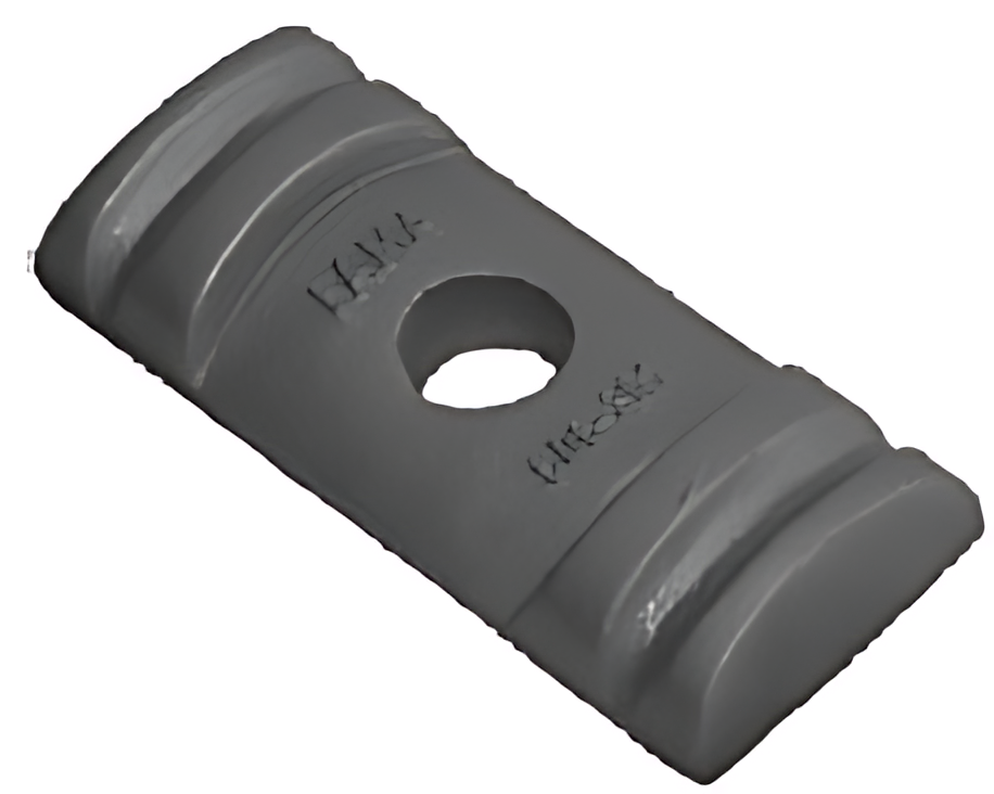 PLACA SEPARADORA GRAMPO MOLA TRASEIRO - TAP599175