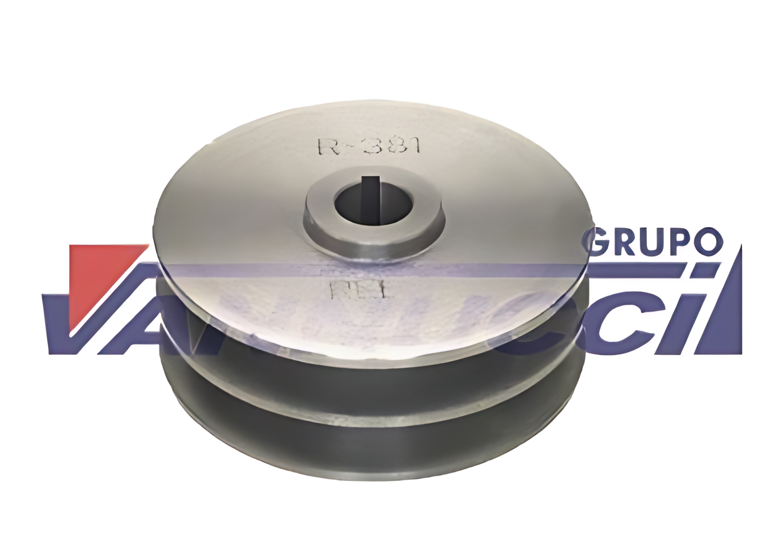 POLIA DO ALTERNADOR (2 CANALETAS) FERRO - 0041550215