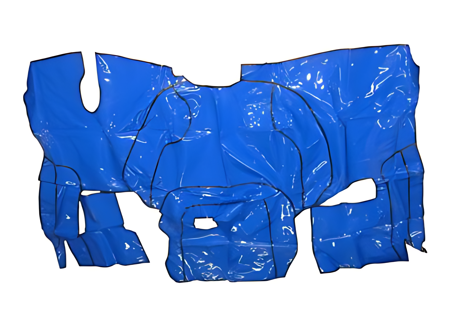 TAPETE VINIL PRETO - 242P