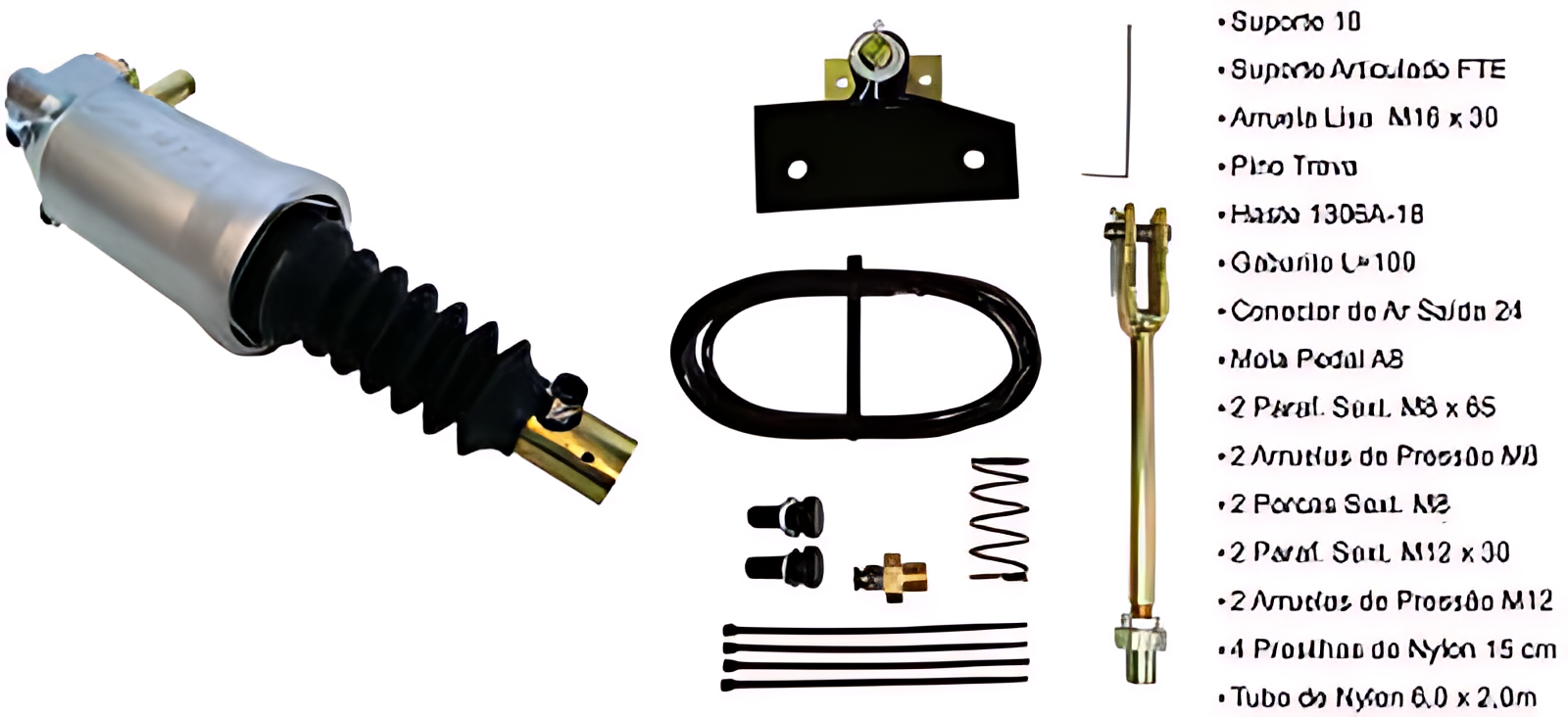 KIT SERVO EMBREAGEM  (CAMBIO FS5406A - LADO ESQUERDO) - 1306A-18A
