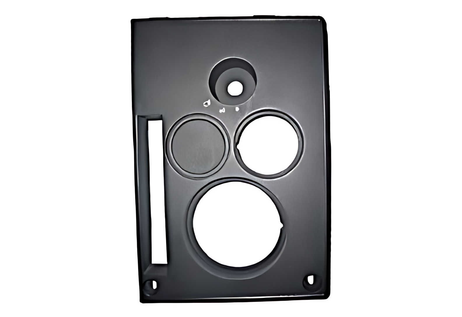 PLACA MONTAGEM RELOGIOS PAINEL  DE INSTRUMENTOS LE CINZA - 1C4510A988BAYSC