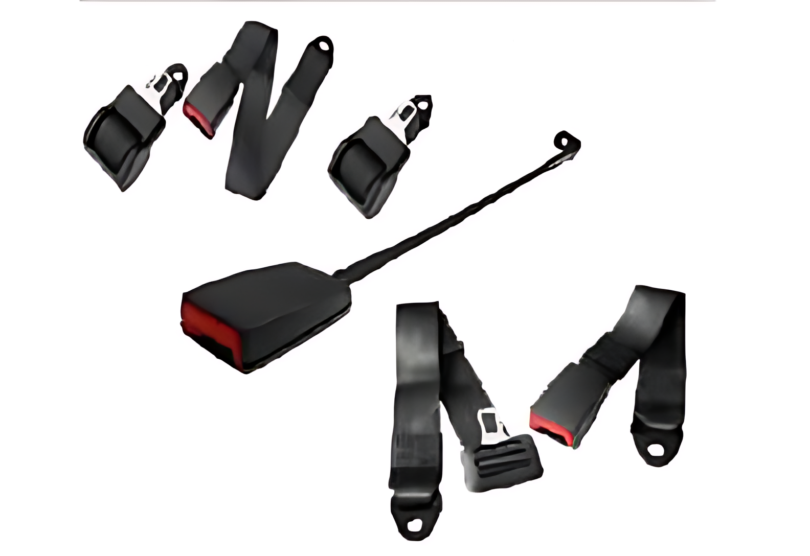 JOGO CINTO SEGURANCA 3 PONTAS C/PASSAGEIRO - 6888607685