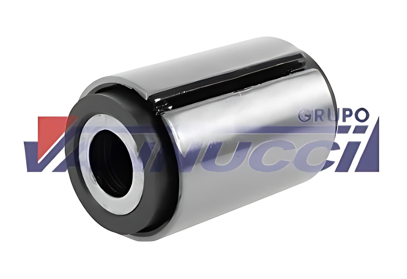 BUCHA MOLA DIANT/TRAS BORRACHA COM CAPA FERRO - 0003251385