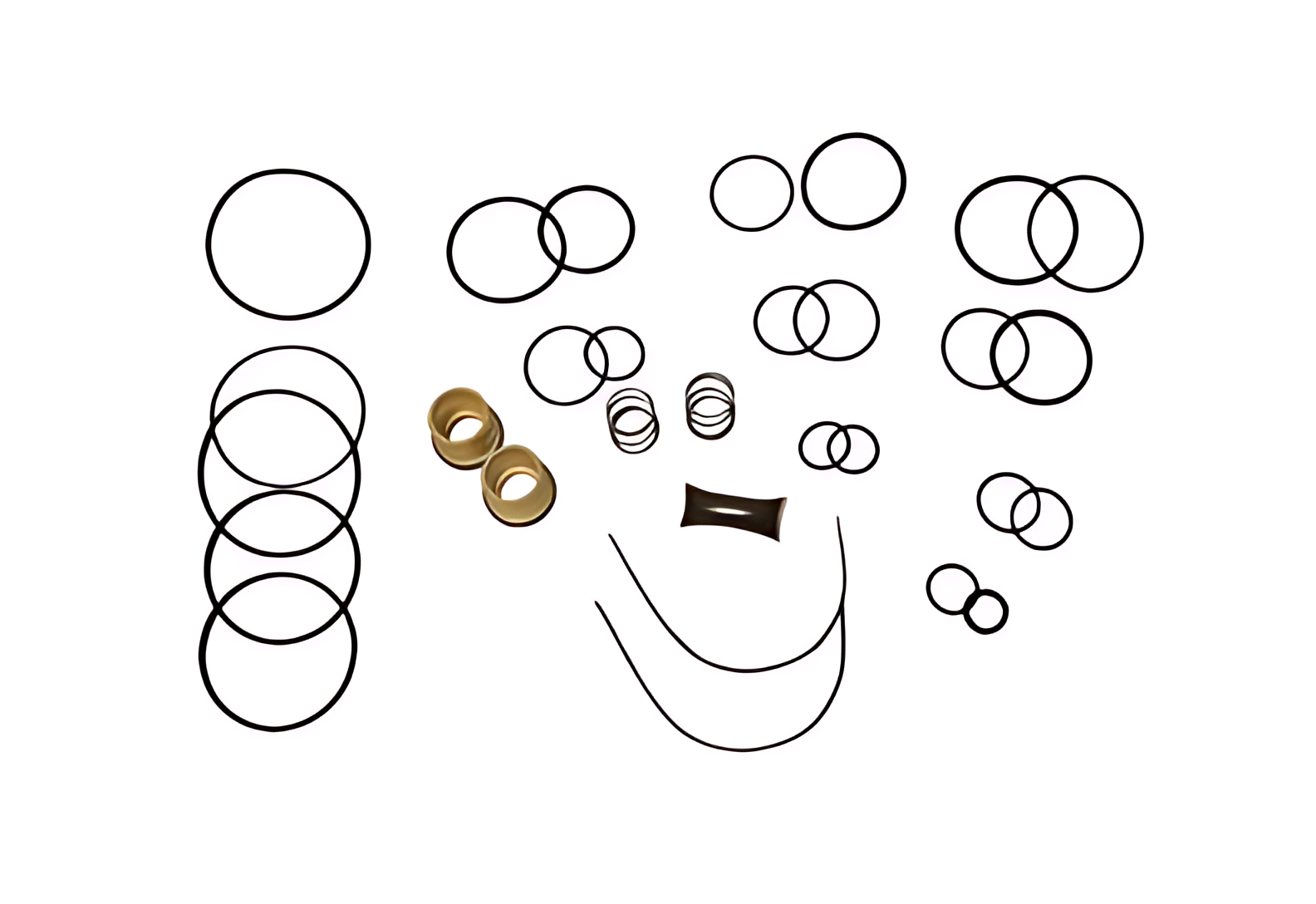 REPARO VALVULA PEDAL P/ KNORR - 93161868