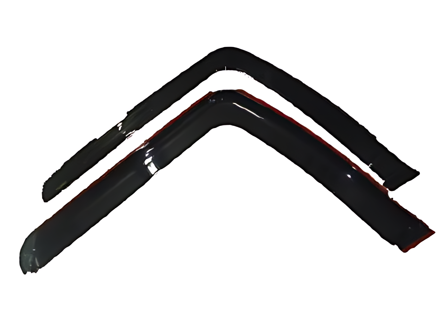 JOGO CALHA CHUVA INTEIRA EM "L" FUME PLASTICA - G024FE