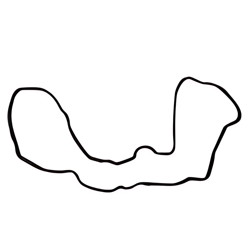 JUNTA TAMPA INFERIOR BALANCIN MOTOR CUMMINS ISB 4CIL - BG5X6584AA