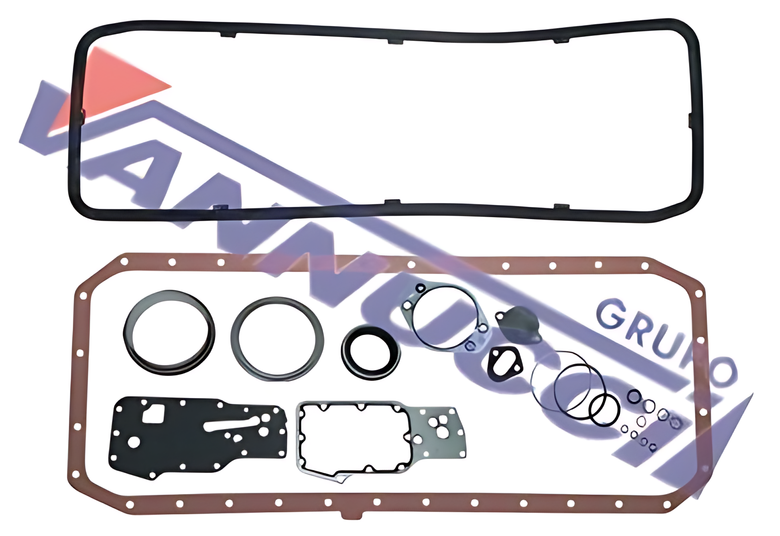 JOGO  JUNTAS INFERIOR MOTOR CUMMINS ISB 6.7 - 4955230