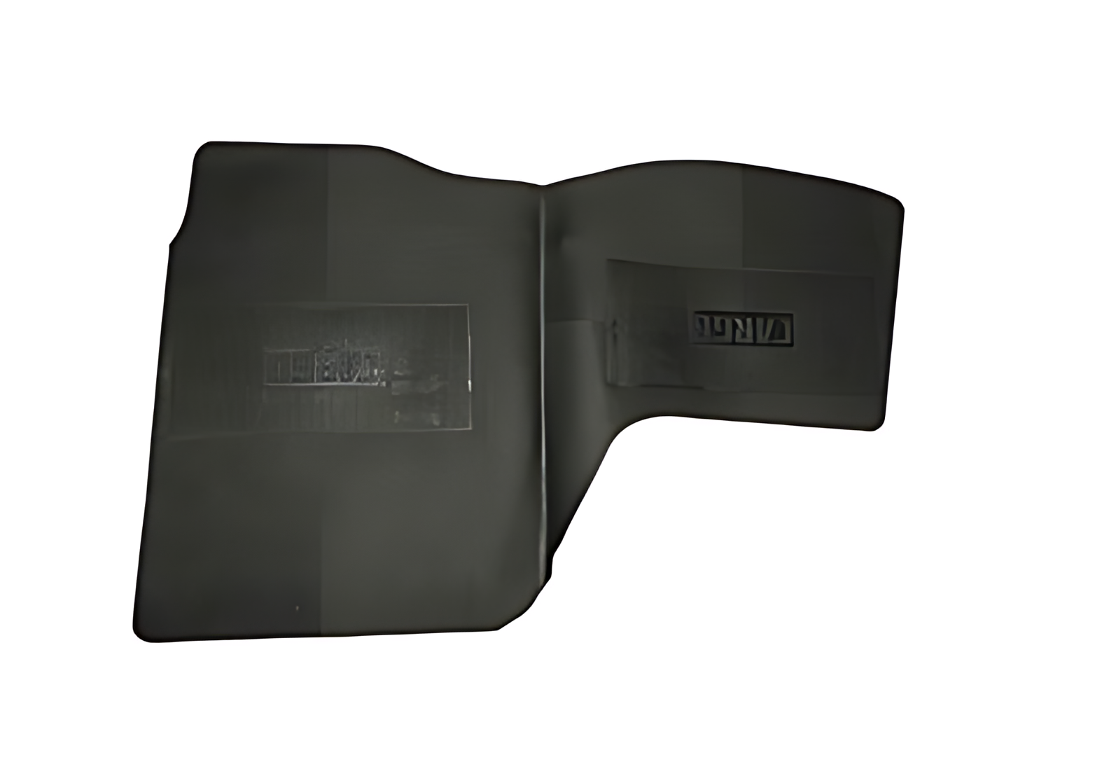 TAPETE VINIL PRETO NOVO CARGO CABINE SIMPLES - BC457013033P