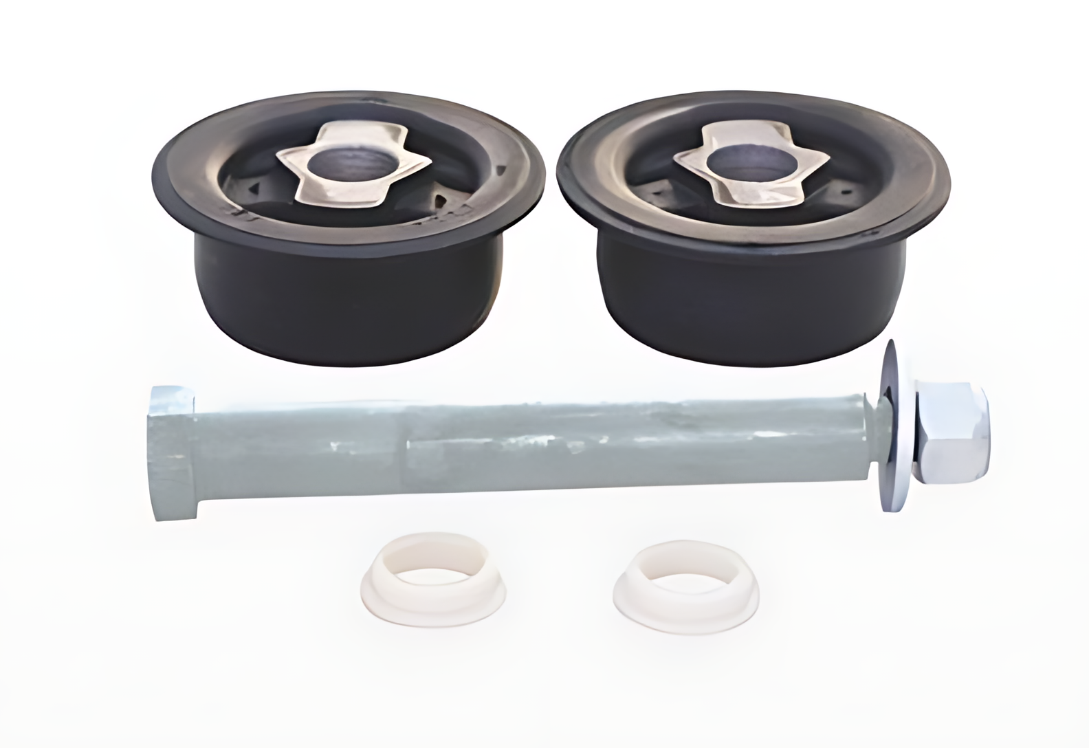 KIT COXINS TRASEIRO CABINE C/ PARAFUSO - R-628