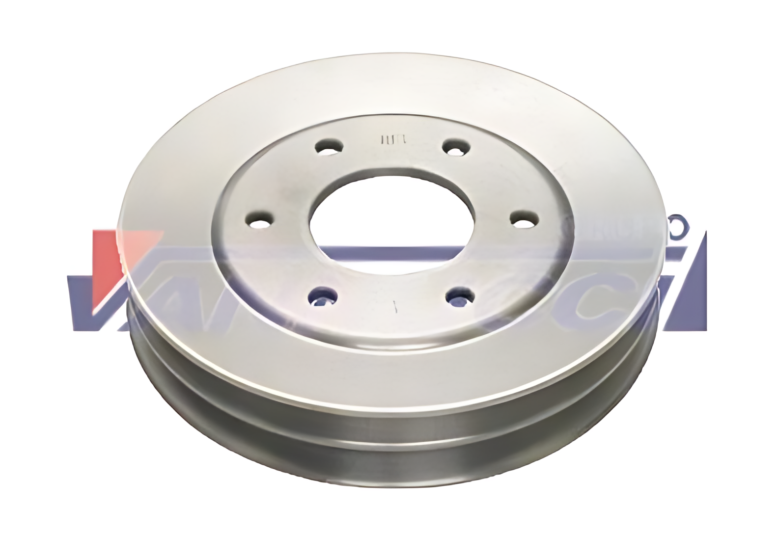 POLIA BOMBA D AGUA 2 CANAIS FERRO 6 FUROS 186MM - 4032020910