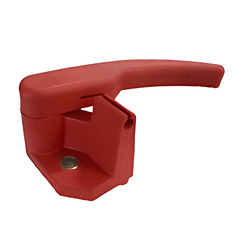 ALAVANCA DE BASCULAR A CABINE SEM O CABO EXTERNA VERMELHA - 9588900070