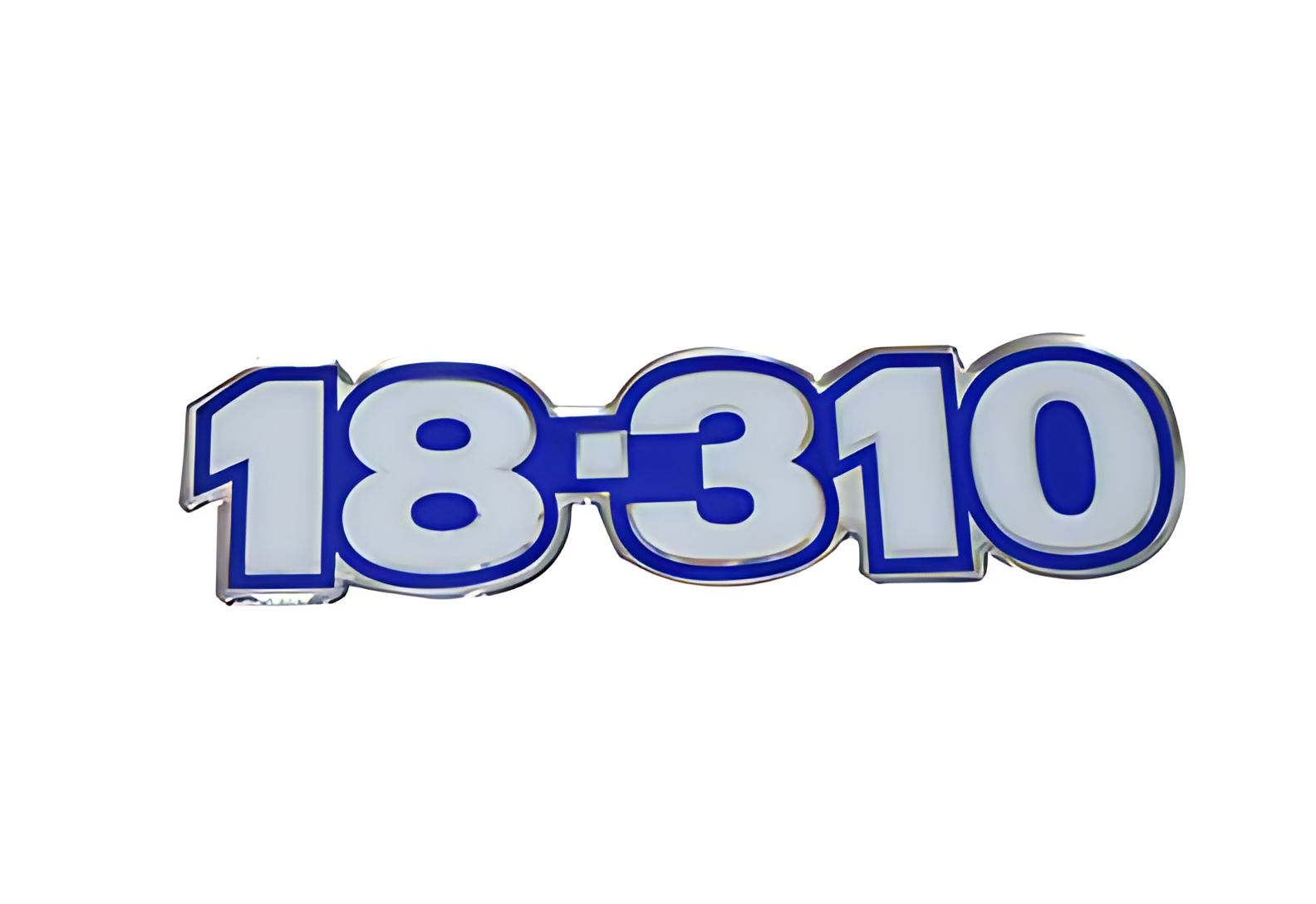 EMBLEMA COLANTE LATERAL 18310 SERIE AZUL - 2T0854431A