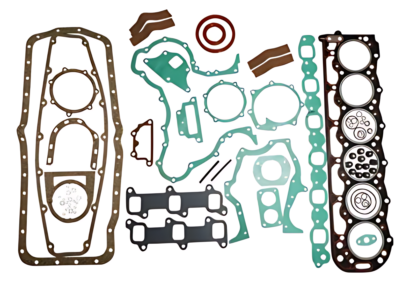 JOGO JUNTA MOTOR FORD FI COM CABECOTE COM RETENTORES - JL61606R