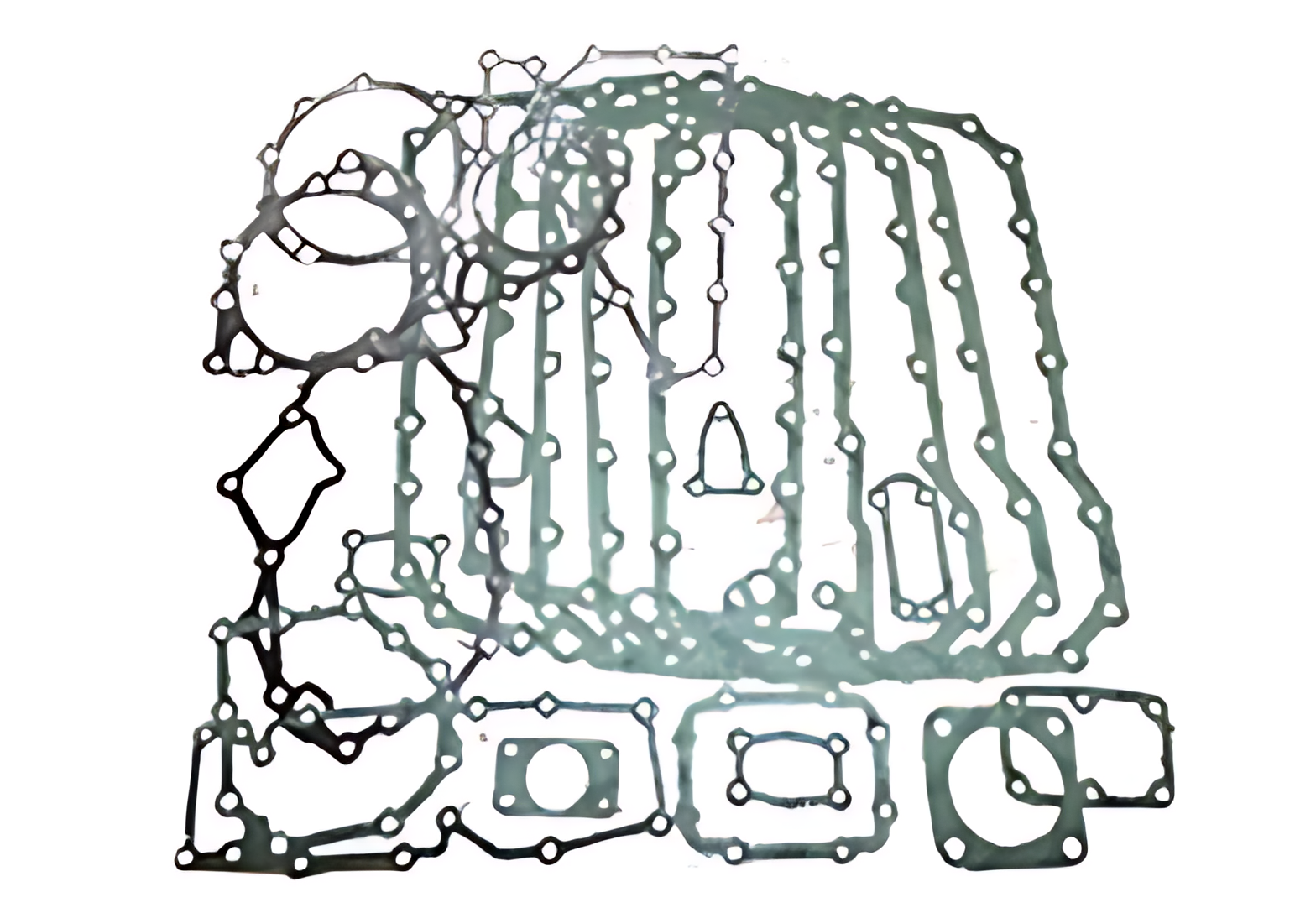 JUNTA CAMBIO CX ZF 16-S-221 COM JUNTA METALICA - 2T0301580B