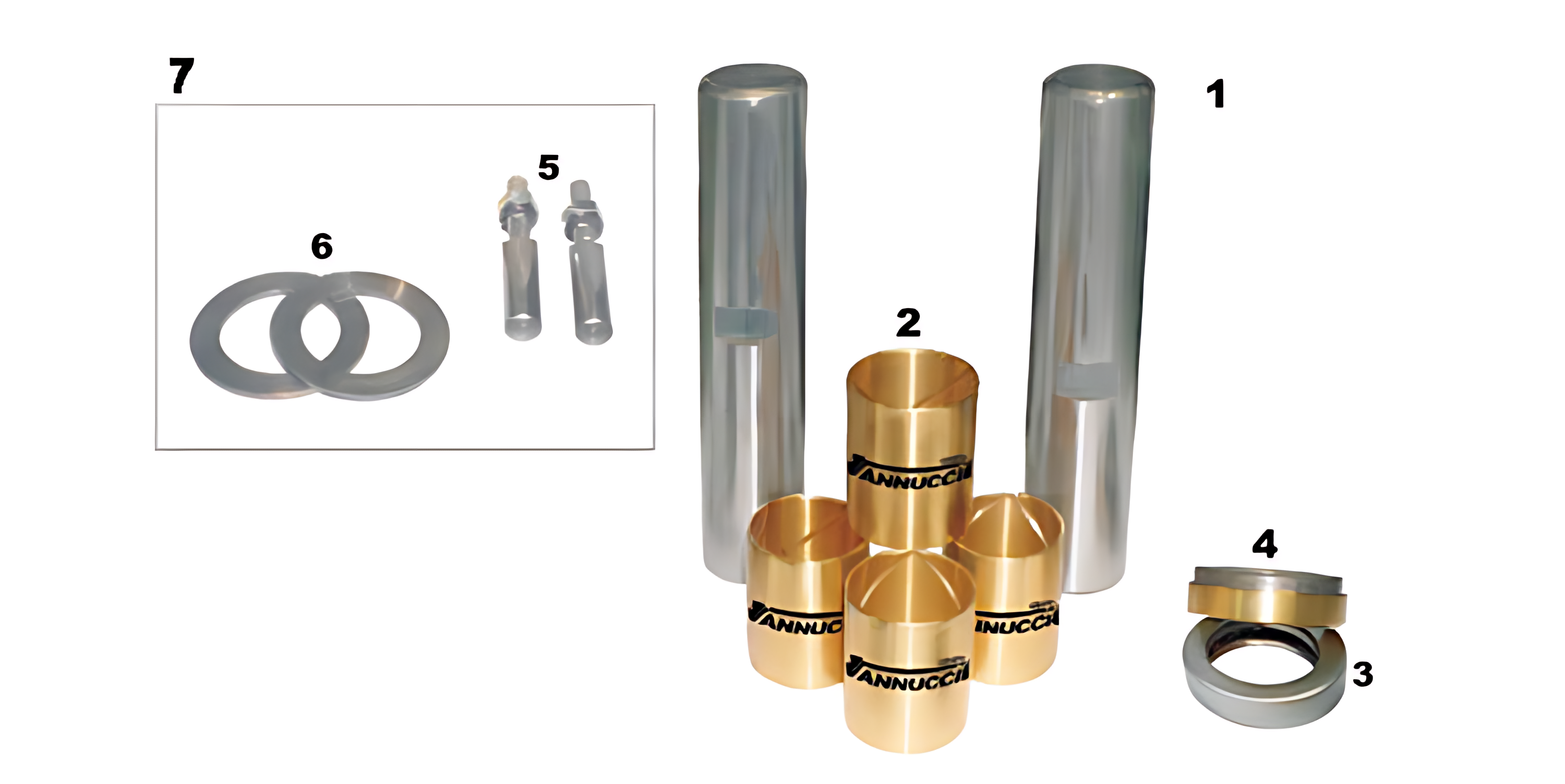 JOGO EMBUCHAMENTO STD C/ ROLAMENTO 50.00MM - DC463115BA