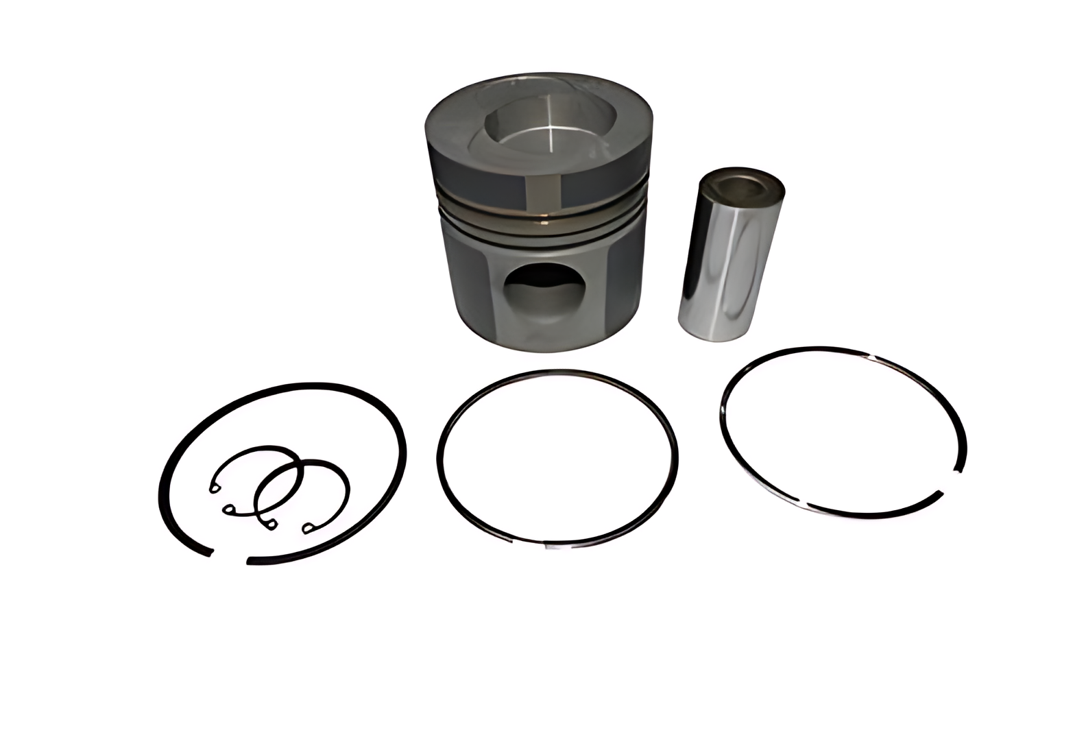 PISTAO MOTOR COM ANEIS PINO TRAVA STD 97MM 5 CANALETAS - 3660308717