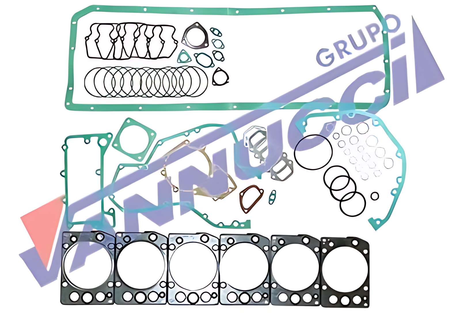 JOGO JUNTAS MOTOR COMPLETO - 4570100005