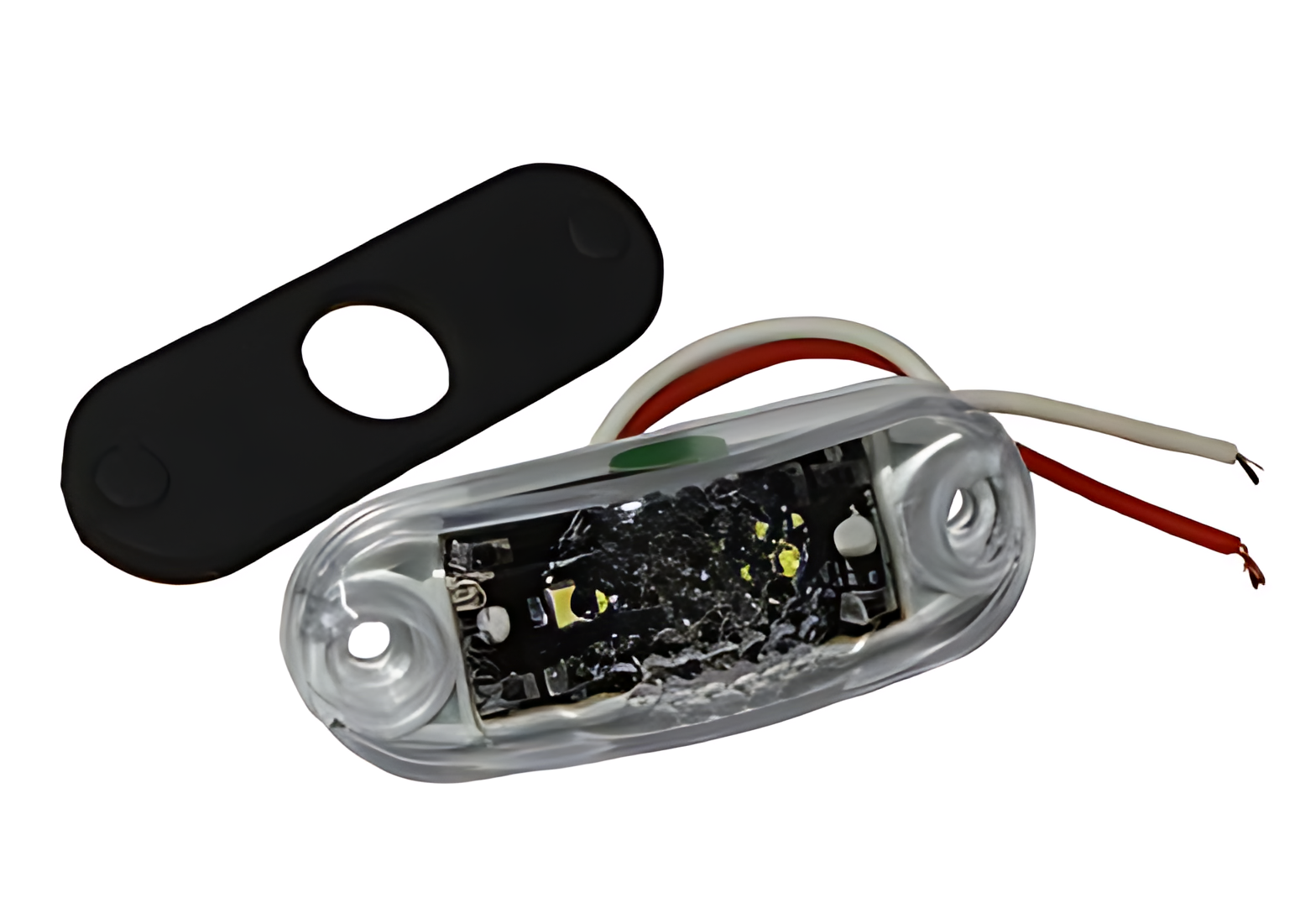 LANTERNA 2 LED ACRILICO CRISTAL - 01820040302