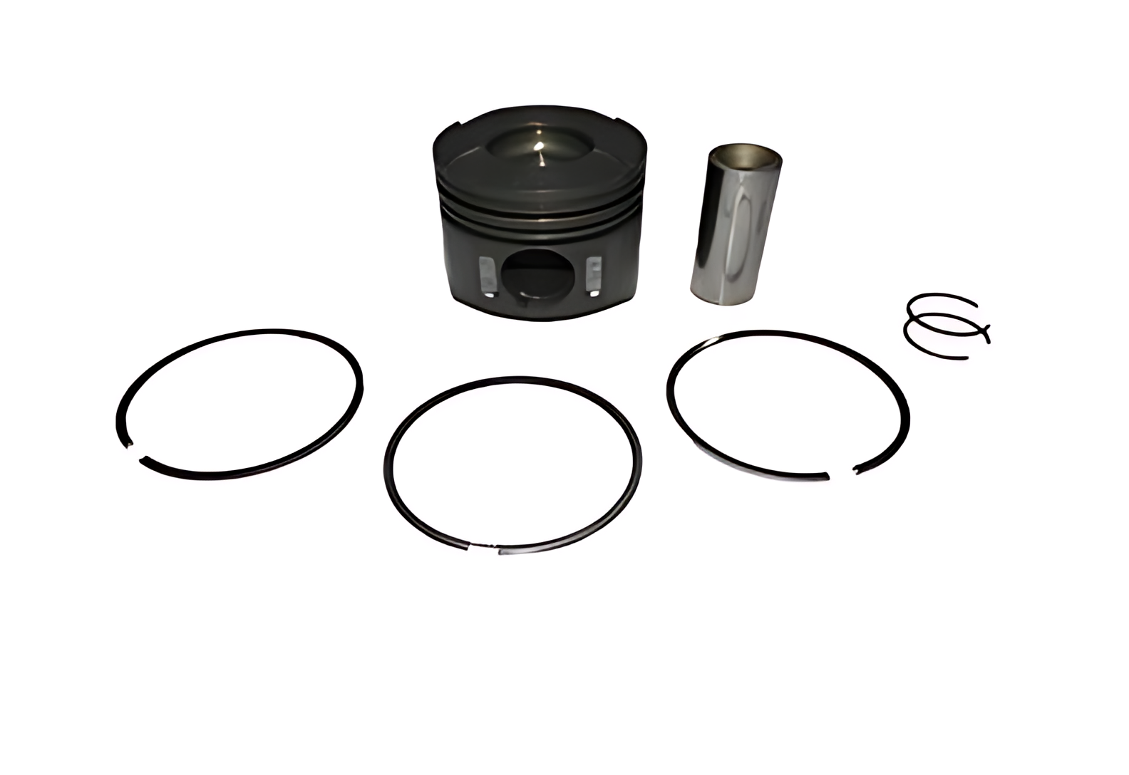 PISTAO MOTOR COM ANEIS PINO TRAVA 88MM STD 3 CANALETAS - 6110301217