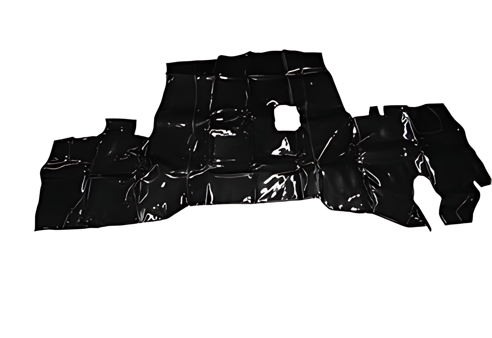 TAPETE VINIL PRETO COM CAPO - UPS836